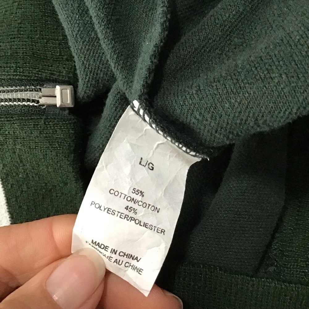 Ace Brand Ireland Green and Orange Track Jacket Size Large.